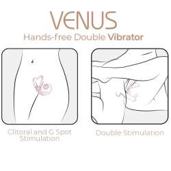 ADRIEN LASTIC VENUS DOBLE ESTIMULADOR CLaTORIS PUNTO G APP GRATUITA ROSA