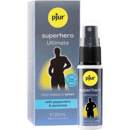 PJUR SUPERHERO ULTIMATE SPRAY RETARDANTE 20 ML