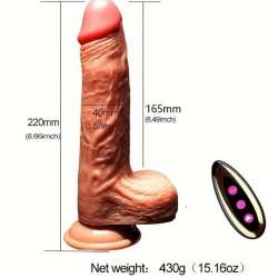 ARMONY DILDO REALISTICO VIBRADOR RECARGABLE