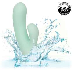 CALEXOTICS PACIFICA FIJI VIBRADOR Y ESTIMULADOR PUNTO G 10 VIBRACIONES AQUA