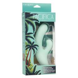 CALEXOTICS PACIFICA FIJI VIBRADOR Y ESTIMULADOR PUNTO G 10 VIBRACIONES AQUA