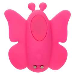 CALEXOTICS NEON VIBES THE FLUTTER VIBE ESTIMULADOR 10 VIBRACIONES ROSA