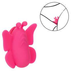 CALEXOTICS NEON VIBES THE FLUTTER VIBE ESTIMULADOR 10 VIBRACIONES ROSA