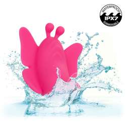 CALEXOTICS NEON VIBES THE FLUTTER VIBE ESTIMULADOR 10 VIBRACIONES ROSA