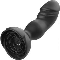 ARMONY EXTREME A BLOOM ROSA VIBRADOR PLUG ANAL CONTROL REMOTO NEGRO