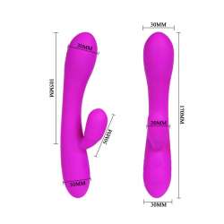 SMART PRETTY LOVE VIBRADOR CON ESTIMULADOR CLITORIS VICTOR