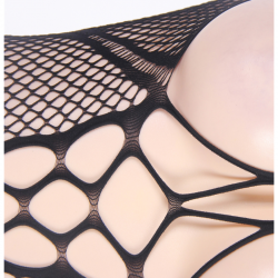 QUEEN LINGERING BODYSTOCKING CUELLO HALTER Y ESPALDA ABIERTA S L