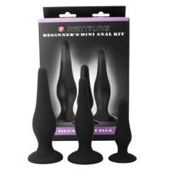 PRETTY BOTTOM KIT INICIACION ANAL PLUGS SILICONA