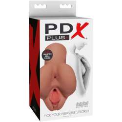 PDX PLUS PICK YOUR PLEASURE MASTURBADOR DOBLE