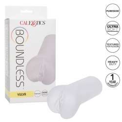 CALEX BOUNDLESS VULVA MASTURBADOR TRANSPARENTE