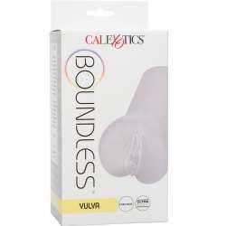 CALEX BOUNDLESS VULVA MASTURBADOR TRANSPARENTE