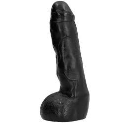 ALL BLACK PENE REALiSTICO ANAL 20CM