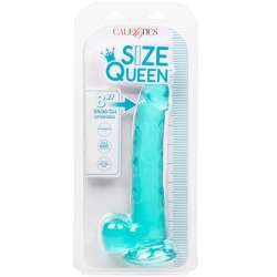 CALEX SIZE QUEEN DILDO AZUL 203 CM