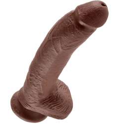 KING COCK 9 PENE REALISTICO MARRON 229CM