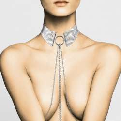 DeSIR MeTALLIQUE COLLAR METaLICO PLATEADO